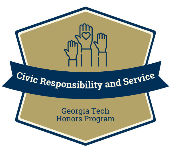 Civic Responsibility and Service badge