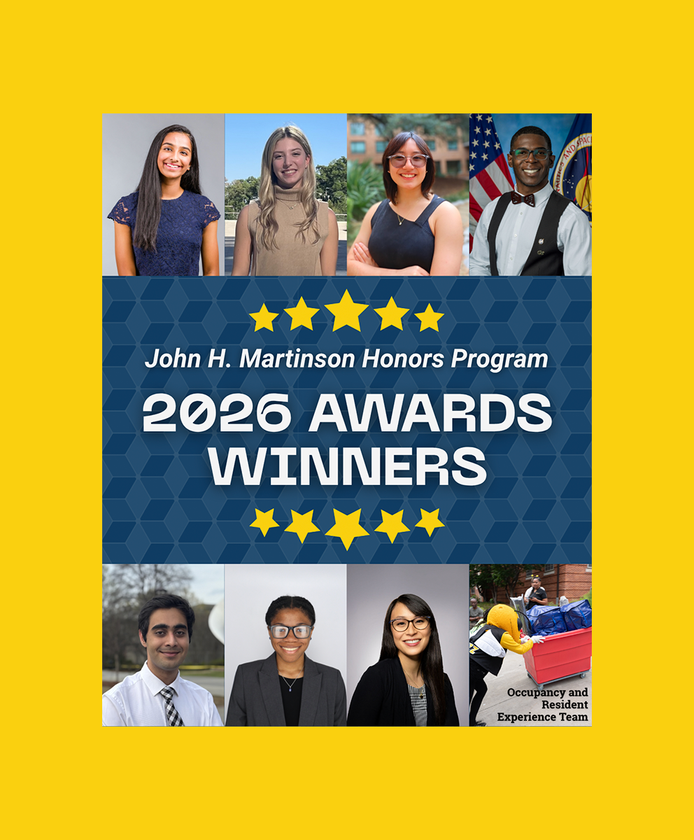 2026 John H. Martinson Honors Program award winners