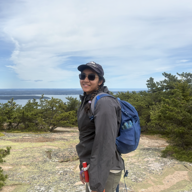 Photo of Nalini Kotecha at Arcadia National Park, Maine